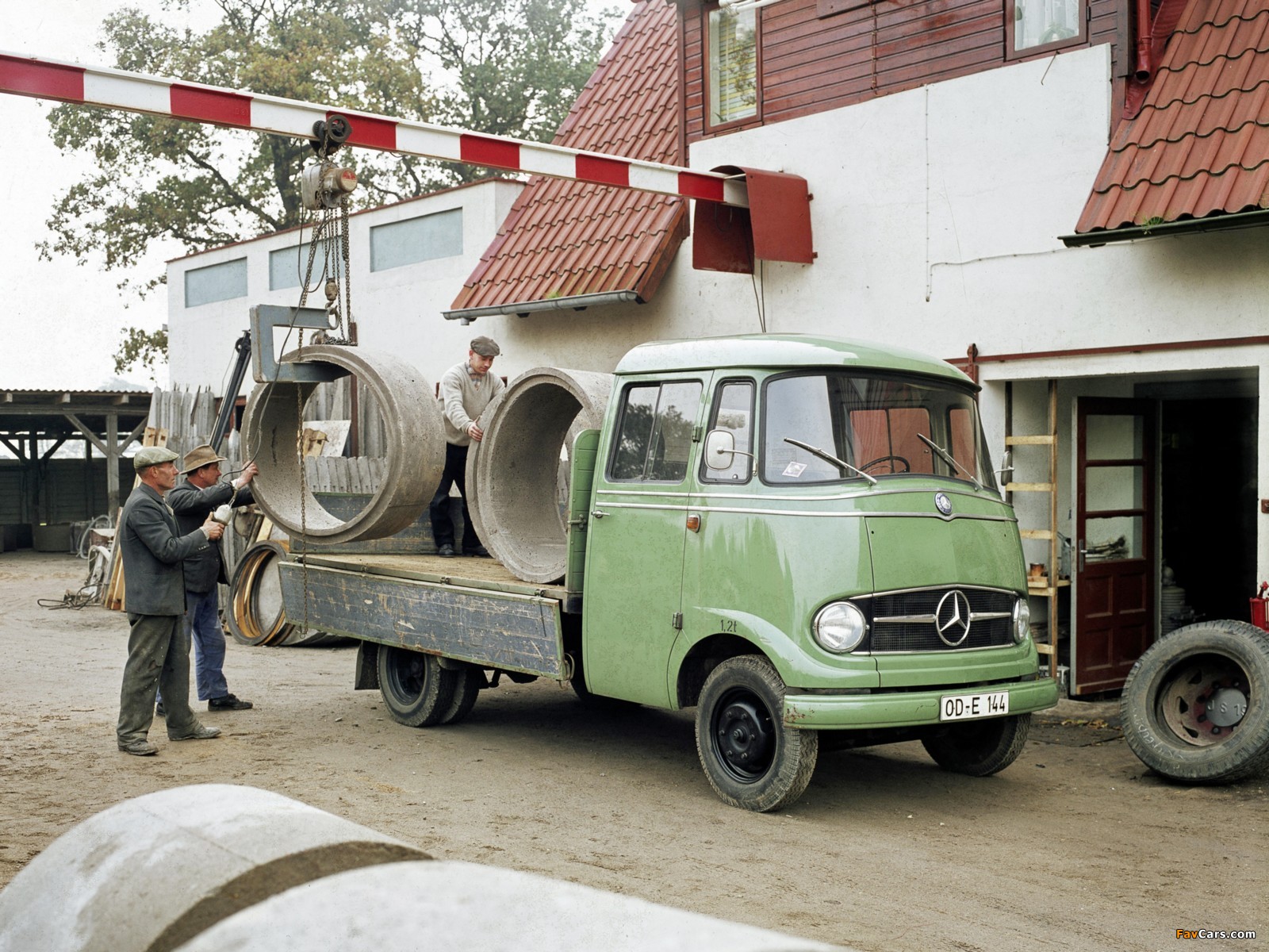 Mercedes-Benz Transporter (L319) 1955 images (1600 x 1200)