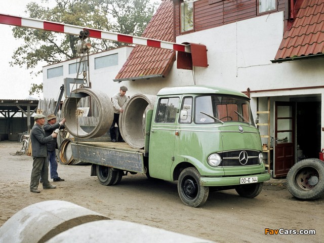 Mercedes-Benz Transporter (L319) 1955 images (640 x 480)
