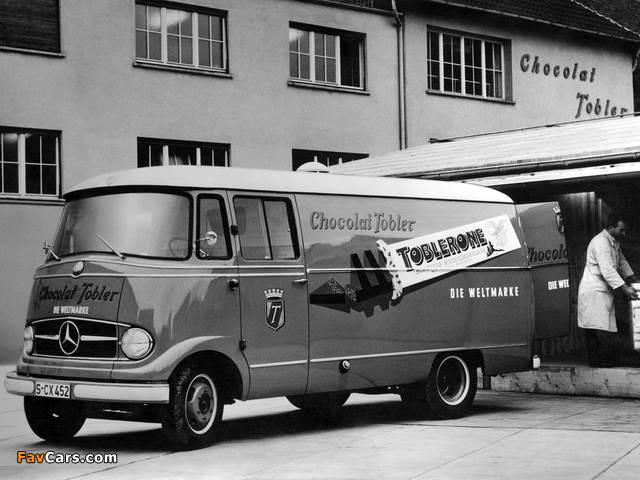 Mercedes-Benz Transporter Van (L319) 1955–67 photos (640 x 480)
