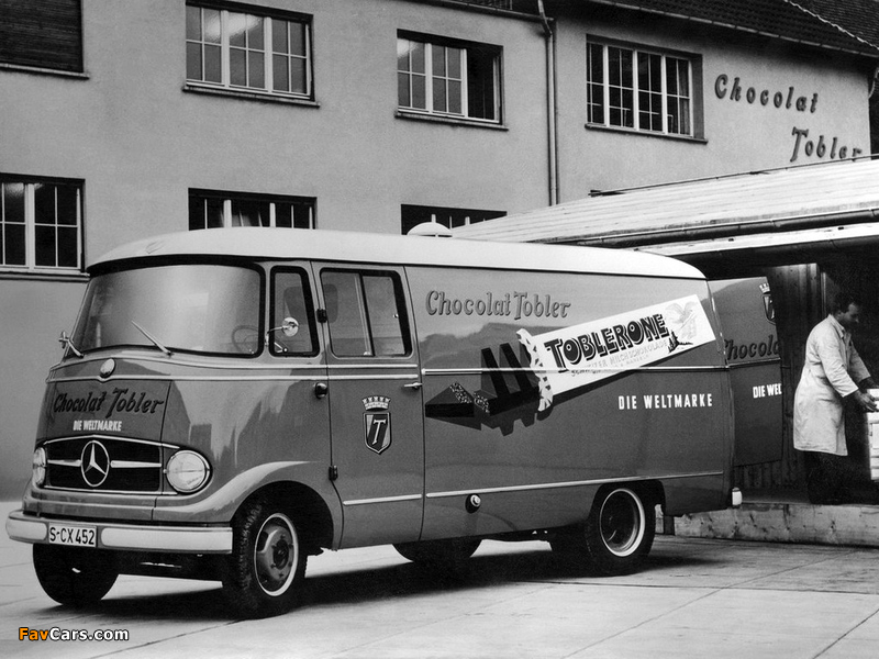 Mercedes-Benz Transporter Van (L319) 1955–67 photos (800 x 600)