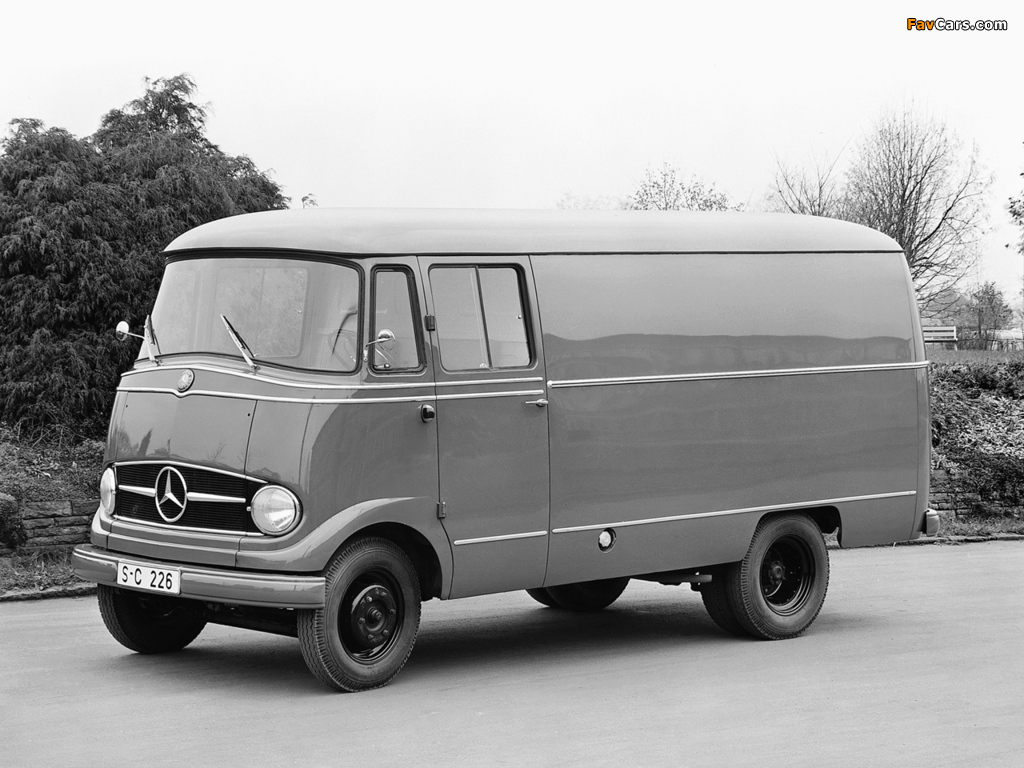 Mercedes-Benz Transporter Van (L319) 1955–67 wallpapers (1024 x 768)