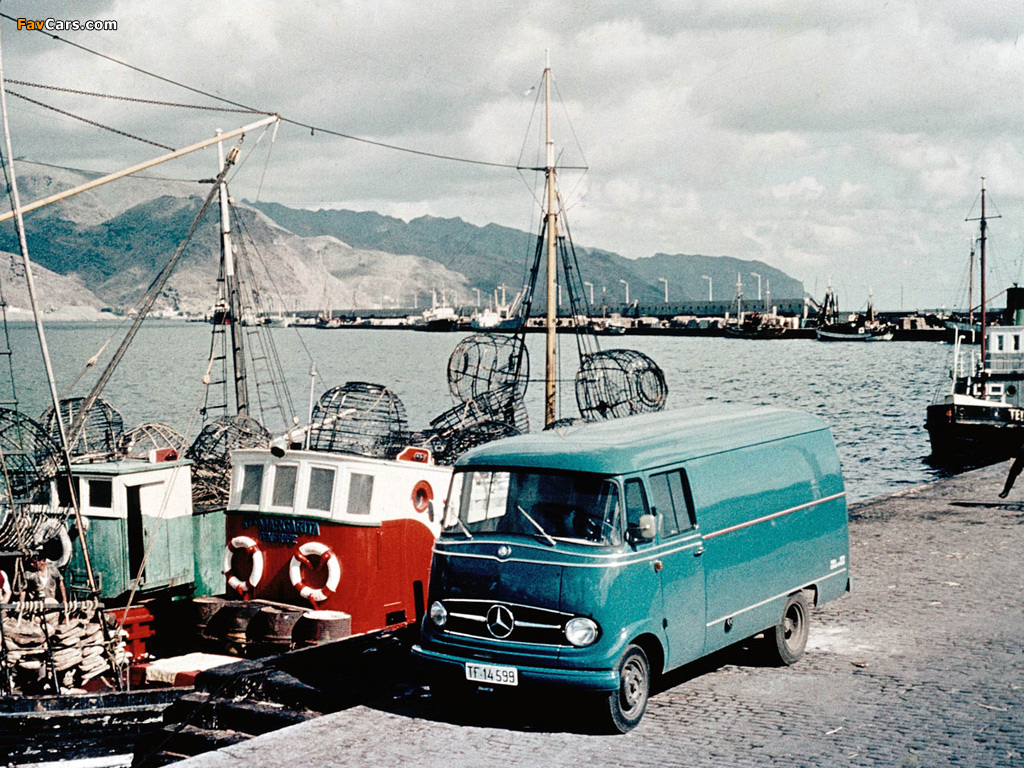 Photos of Mercedes-Benz Transporter Van (L319) 1955–67 (1024 x 768)