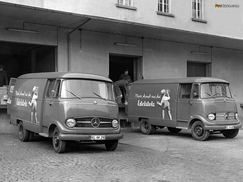 Pictures of Mercedes-Benz Transporter Van (L319) 1955–67 (1024 x 768)