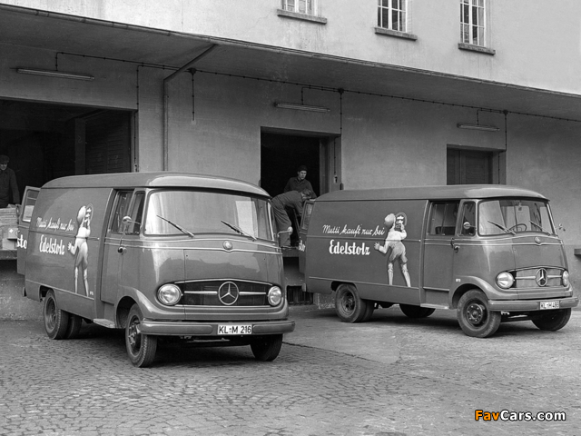 Pictures of Mercedes-Benz Transporter Van (L319) 1955–67 (640 x 480)
