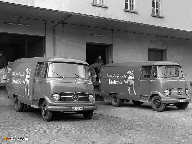 Pictures of Mercedes-Benz Transporter Van (L319) 1955–67 (800 x 600)