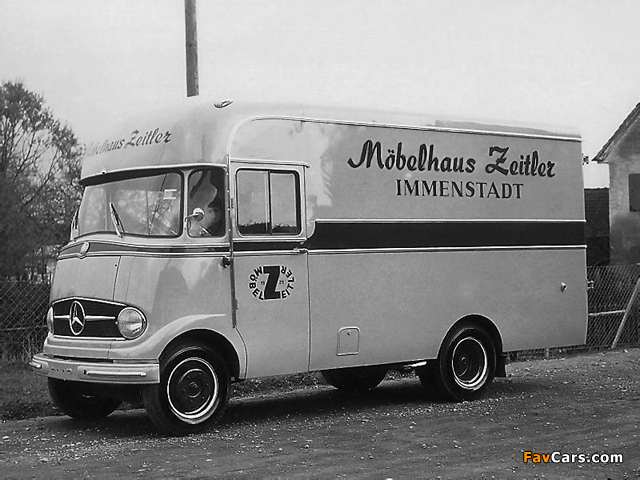 Pictures of Mercedes-Benz Transporter Fourgon (L319) 1963–67 (640 x 480)