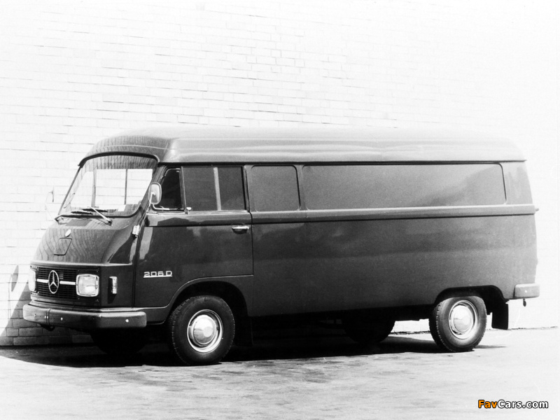 Pictures of Mercedes-Benz Transporter (L206) 1970–75 (800 x 600)