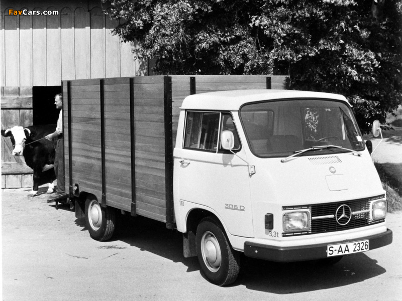 Mercedes-Benz Transporter (L306) 1970–75 wallpapers (800 x 600)