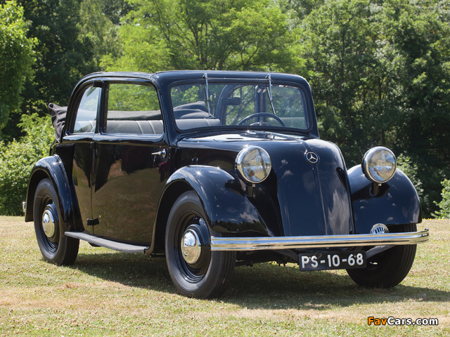 Images of Mercedes-Benz 130 H Cabriolet Saloon (W23) 1934–36 (640 x 480)