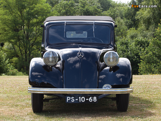 Pictures of Mercedes-Benz 130 H Cabriolet Saloon (W23) 1934–36 (640 x 480)