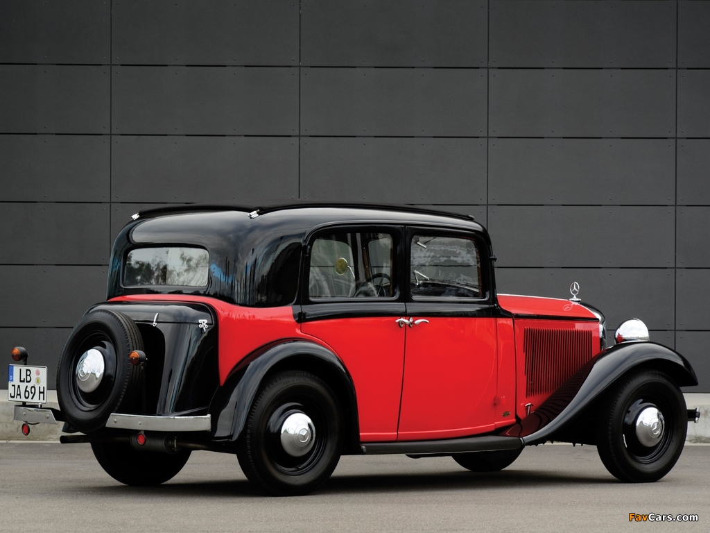 Mercedes-Benz 200 Sonnenschein Limousine (W21) 1933–36 photos (1024 x 768)