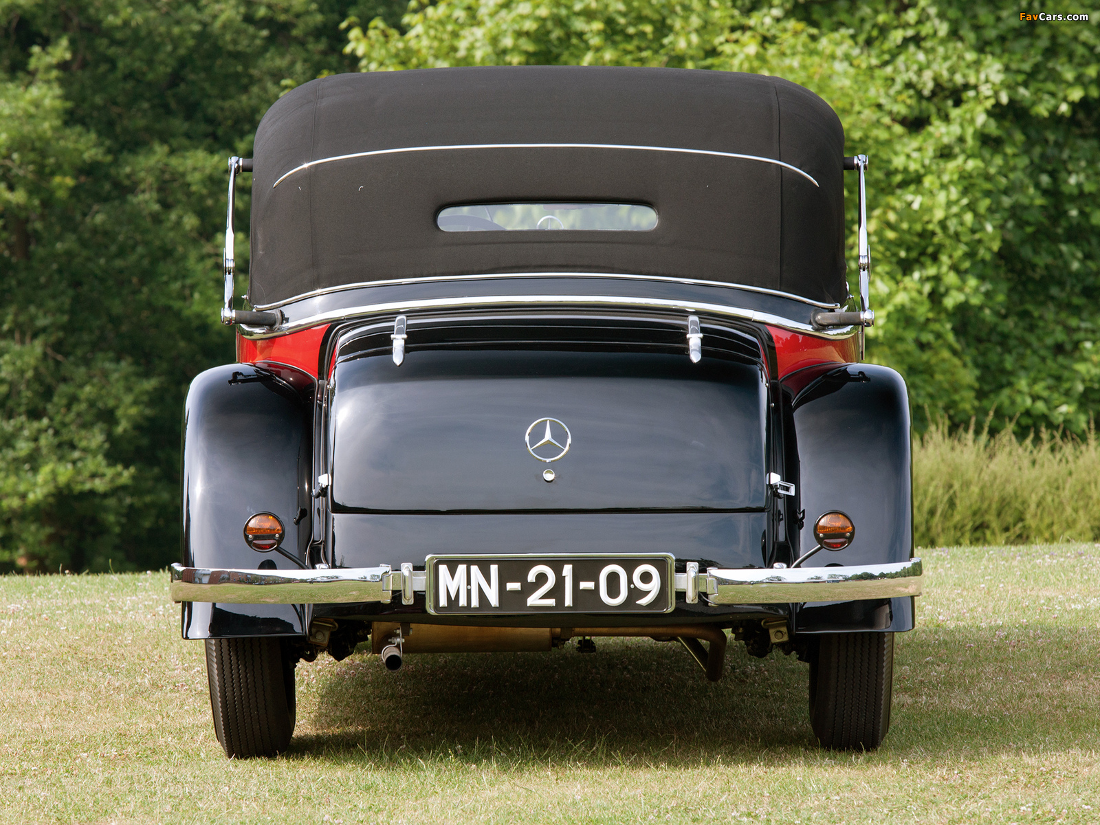 Mercedes-Benz 200 lang Cabriolet B (W21) 1933–36 pictures (1600 x 1200)