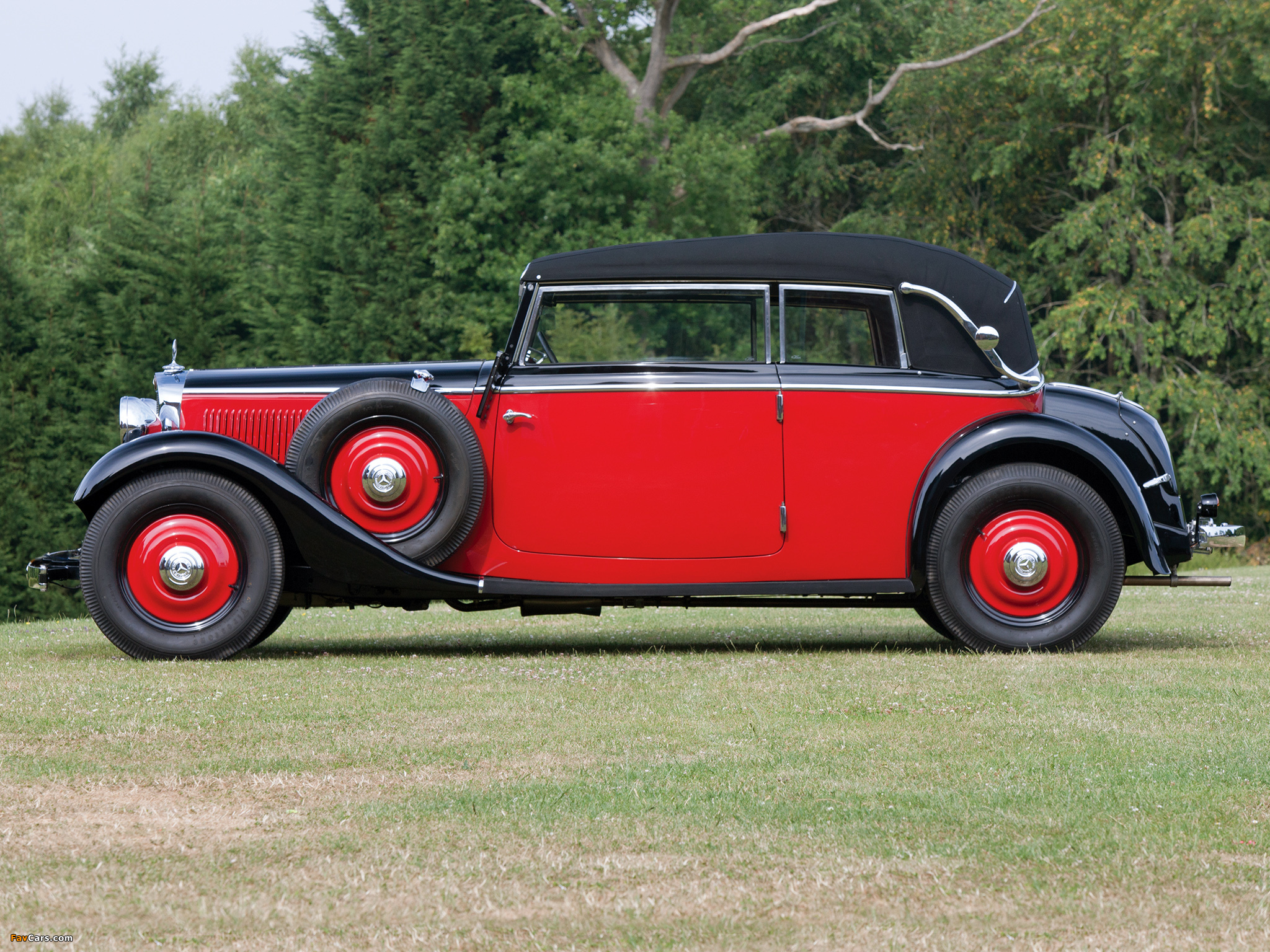 Mercedes-Benz 200 lang Cabriolet B (W21) 1933–36 pictures (2048 x 1536)
