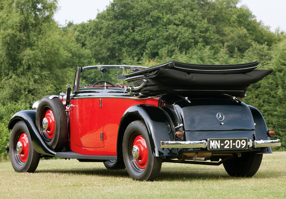 Photos of Mercedes-Benz 200 lang Cabriolet B (W21) 1933–36