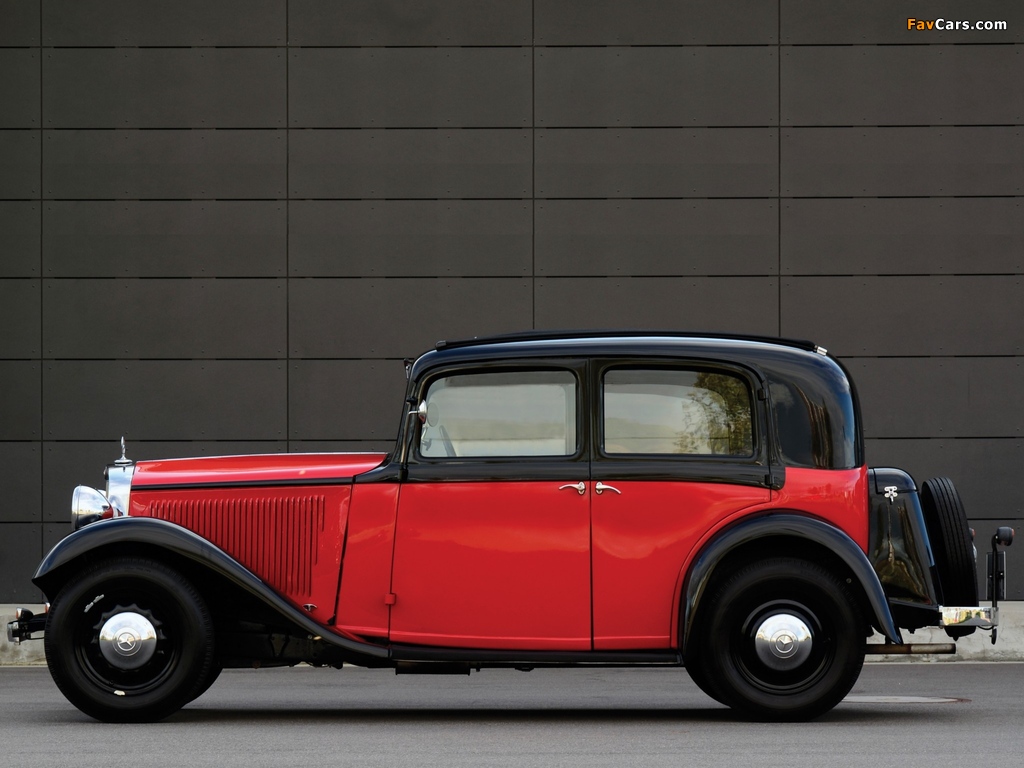 Mercedes-Benz 200 Sonnenschein Limousine (W21) 1933–36 wallpapers (1024 x 768)