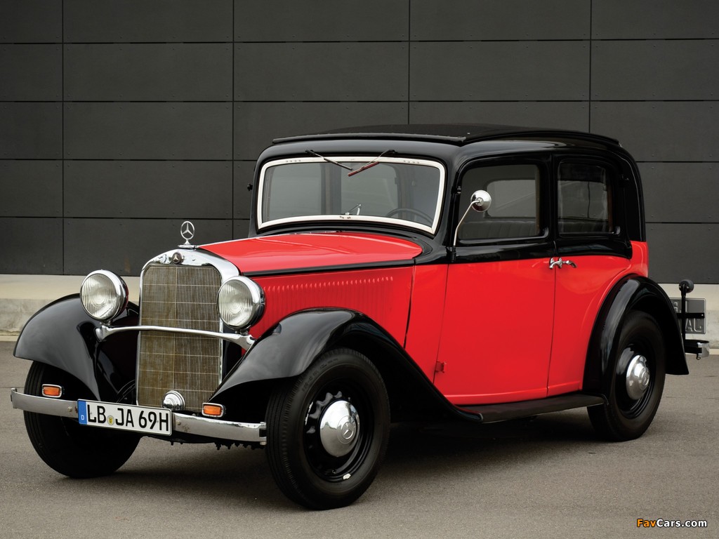 Mercedes-Benz 200 Sonnenschein Limousine (W21) 1933–36 wallpapers (1024 x 768)
