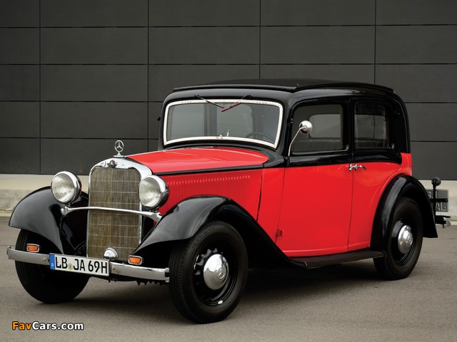 Mercedes-Benz 200 Sonnenschein Limousine (W21) 1933–36 wallpapers (640 x 480)