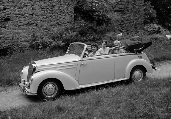 Mercedes-Benz 220 Cabriolet B (W187) 1951–55 images