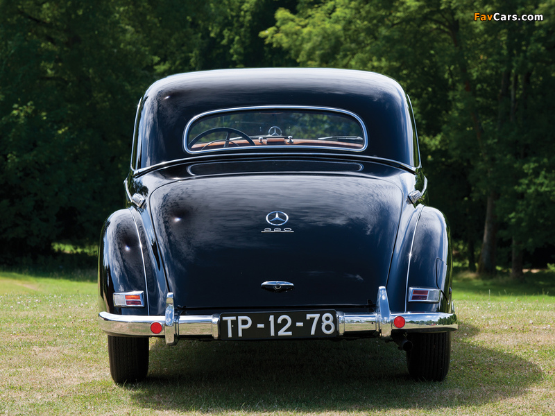 Mercedes-Benz 220 Coupe (W187) 1954–55 images (800 x 600)