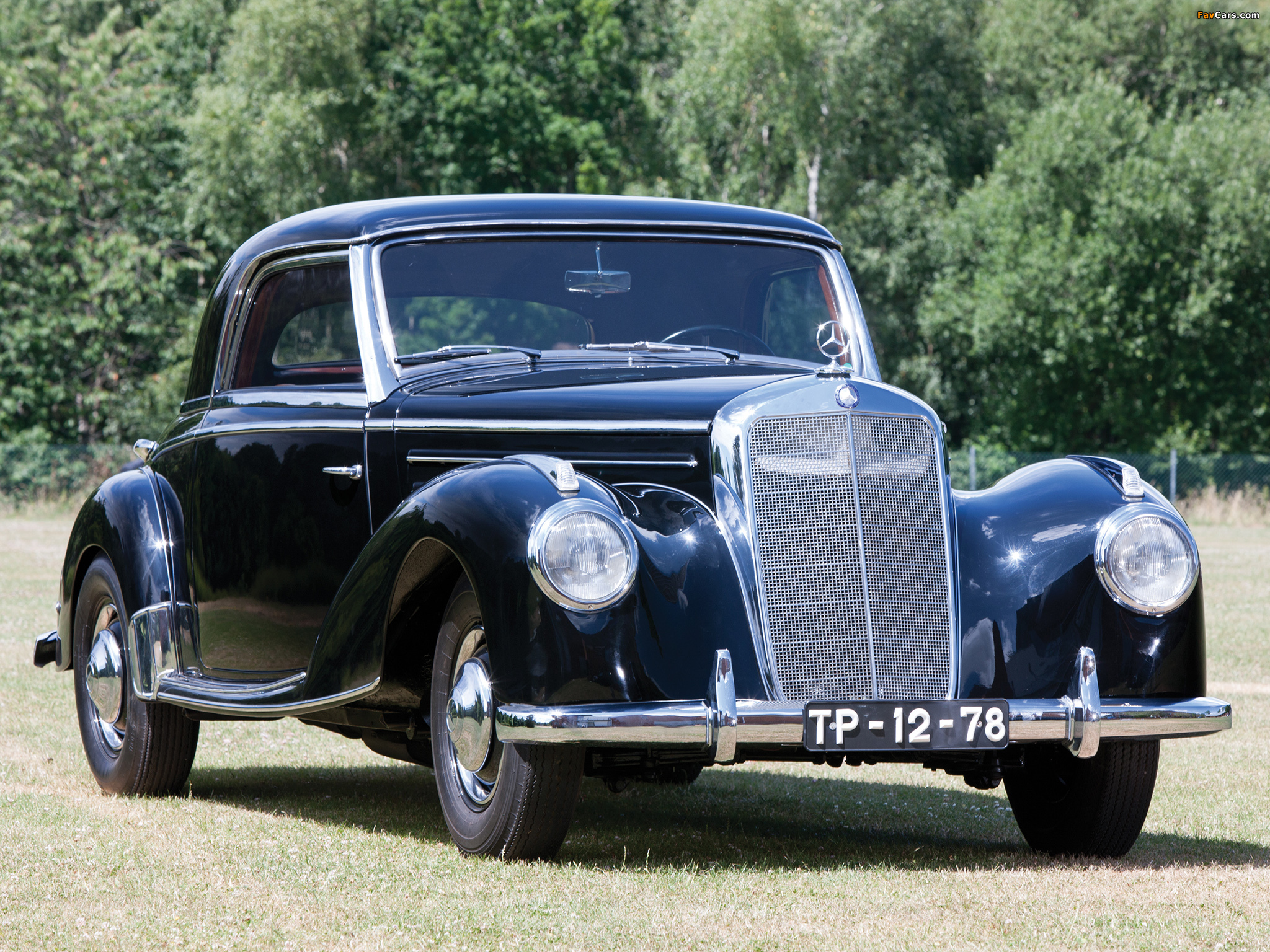 Mercedes-Benz 220 Coupe (W187) 1954–55 images (2048 x 1536)