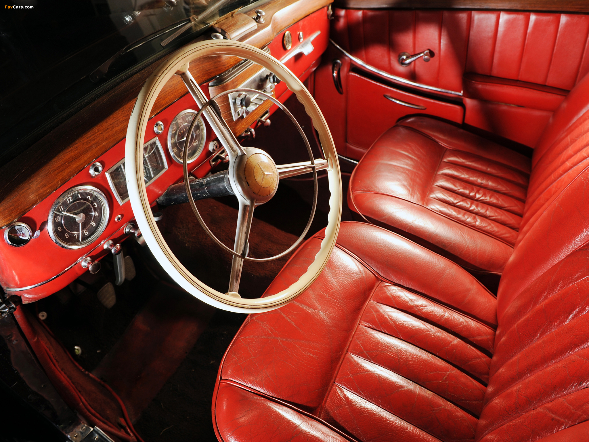 Pictures of Mercedes-Benz 220 Cabriolet A (W187) 1951–55 (2048 x 1536)