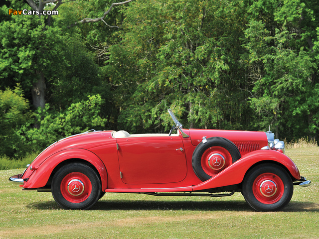 Mercedes-Benz 230 N Roadster (W143) 1937 images (640 x 480)