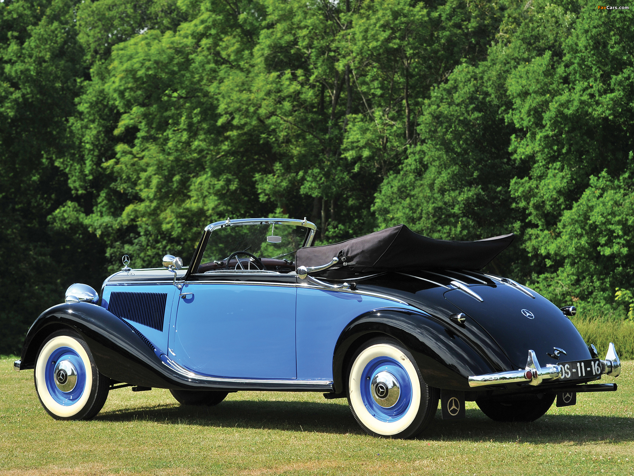 Mercedes-Benz 230 Cabriolet A (W143) 1937–41 pictures (2048 x 1536)