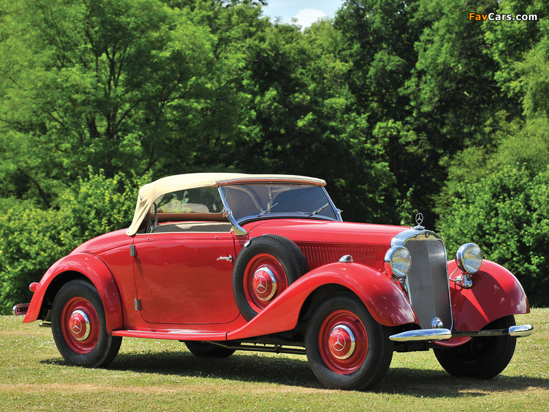 Mercedes-Benz 230 N Roadster (W143) 1937 wallpapers (800 x 600)