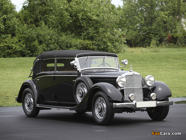 Images of Mercedes-Benz 290 Cabriolet D (W18) 1934–37 (640 x 480)