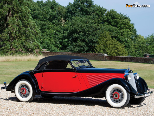 Images of Mercedes-Benz 290 lang Cabriolet A (W18) 1934–37 (640 x 480)