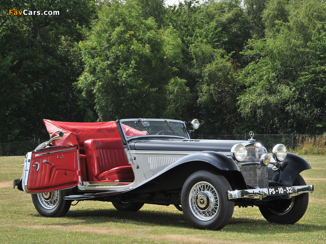 Mercedes-Benz 290 Cabriolet A (W18) 1933–37 images (640 x 480)