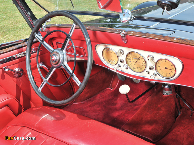 Mercedes-Benz 290 Cabriolet A (W18) 1933–37 wallpapers (640 x 480)