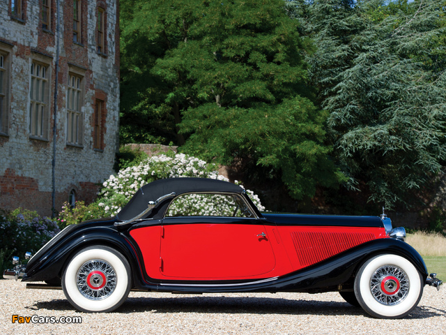 Mercedes-Benz 290 lang Cabriolet A (W18) 1934–37 pictures (640 x 480)