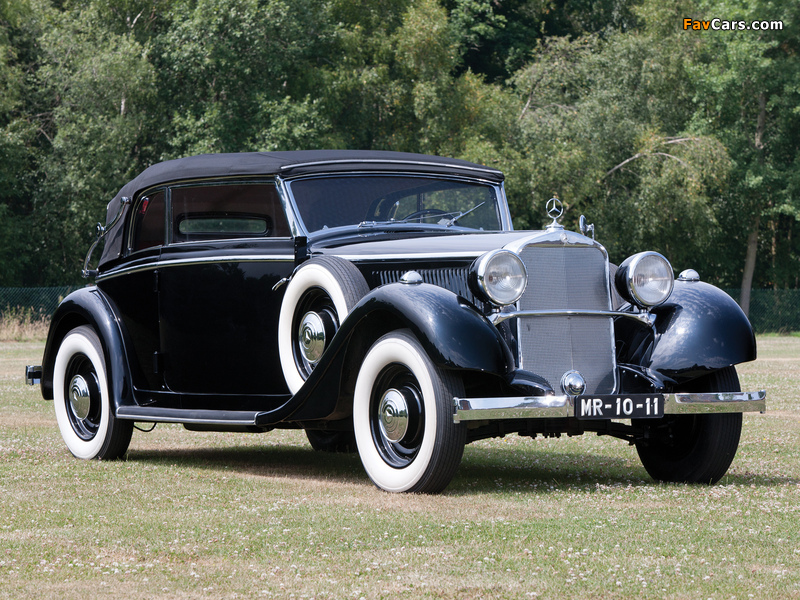 Pictures of Mercedes-Benz 290 Cabriolet B (W18) 1933–37 (800 x 600)