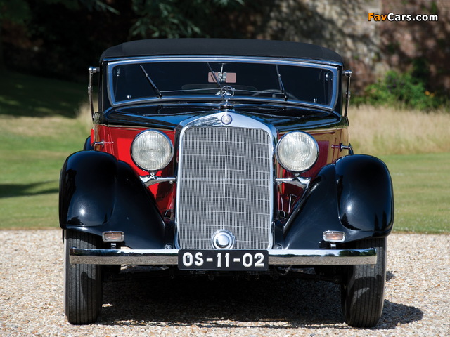Pictures of Mercedes-Benz 290 lang Cabriolet A (W18) 1934–37 (640 x 480)