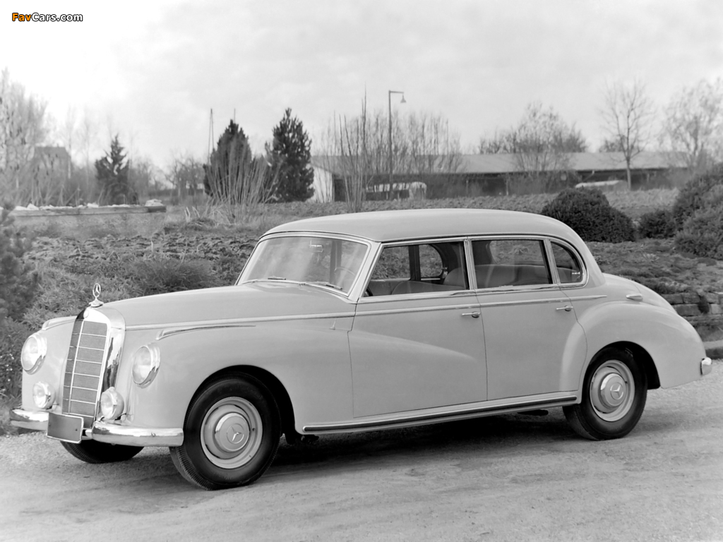 Mercedes-Benz 300 Limousine (W186) 1951–57 pictures (1024 x 768)