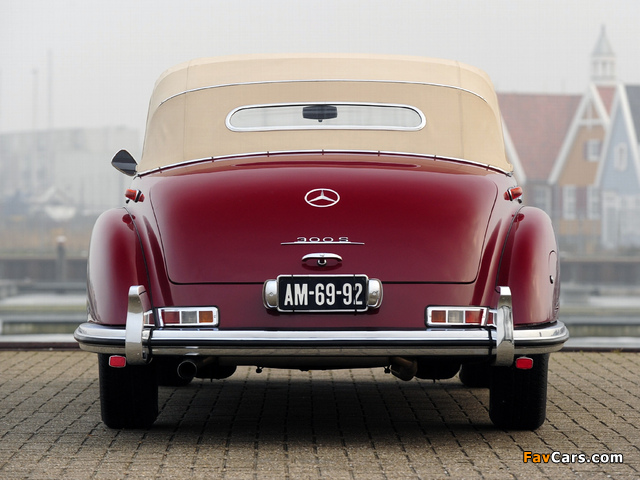 Mercedes-Benz 300S Roadster (W188) 1952–55 photos (640 x 480)