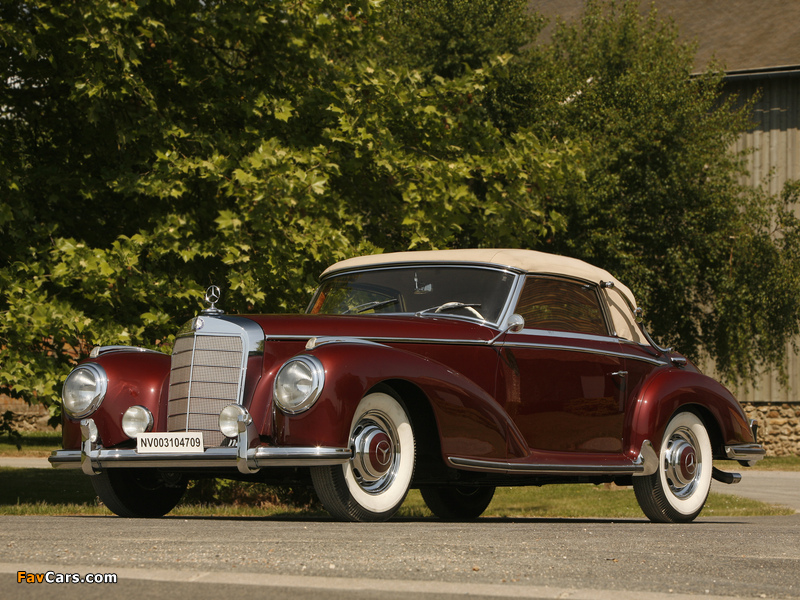 Mercedes-Benz 300S Cabriolet A (W188) 1952–55 pictures (800 x 600)