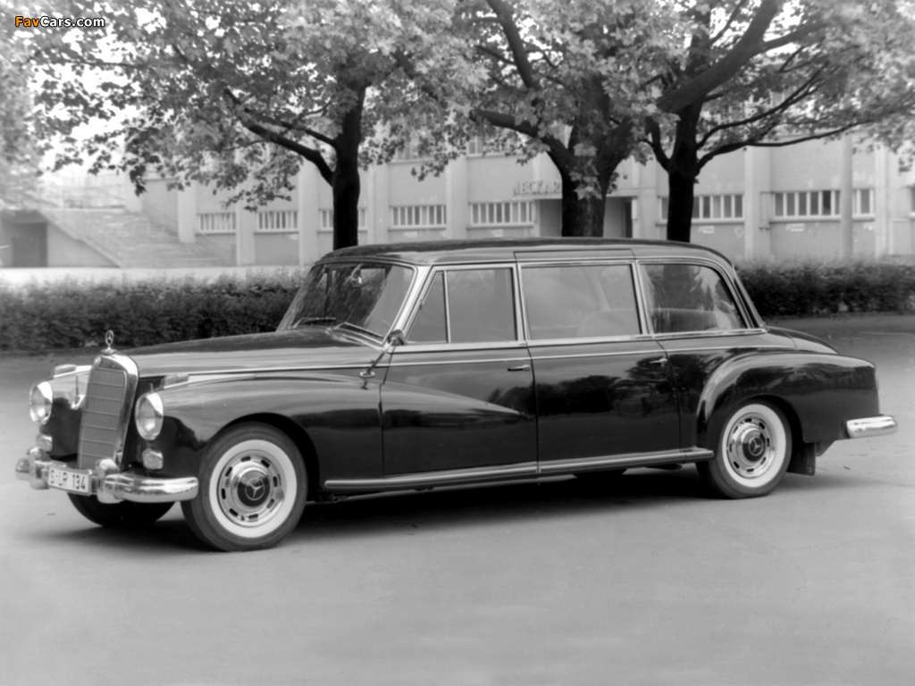 Mercedes-Benz 300d Pullman Limousine (W189) 1960 images (1024 x 768)
