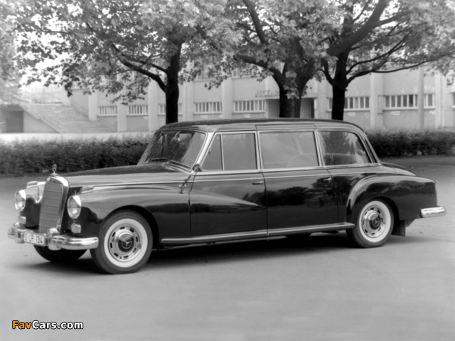 Mercedes-Benz 300d Pullman Limousine (W189) 1960 images (640 x 480)