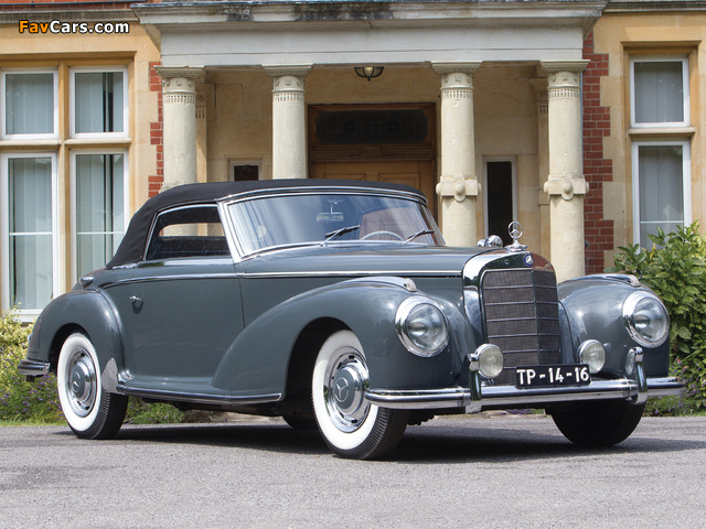 Mercedes-Benz 300S Roadster (W188) 1952–55 pictures (640 x 480)