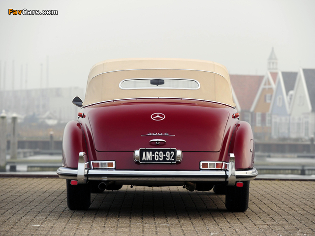 Mercedes-Benz 300S Cabriolet A (W188) 1952–55 pictures (640 x 480)