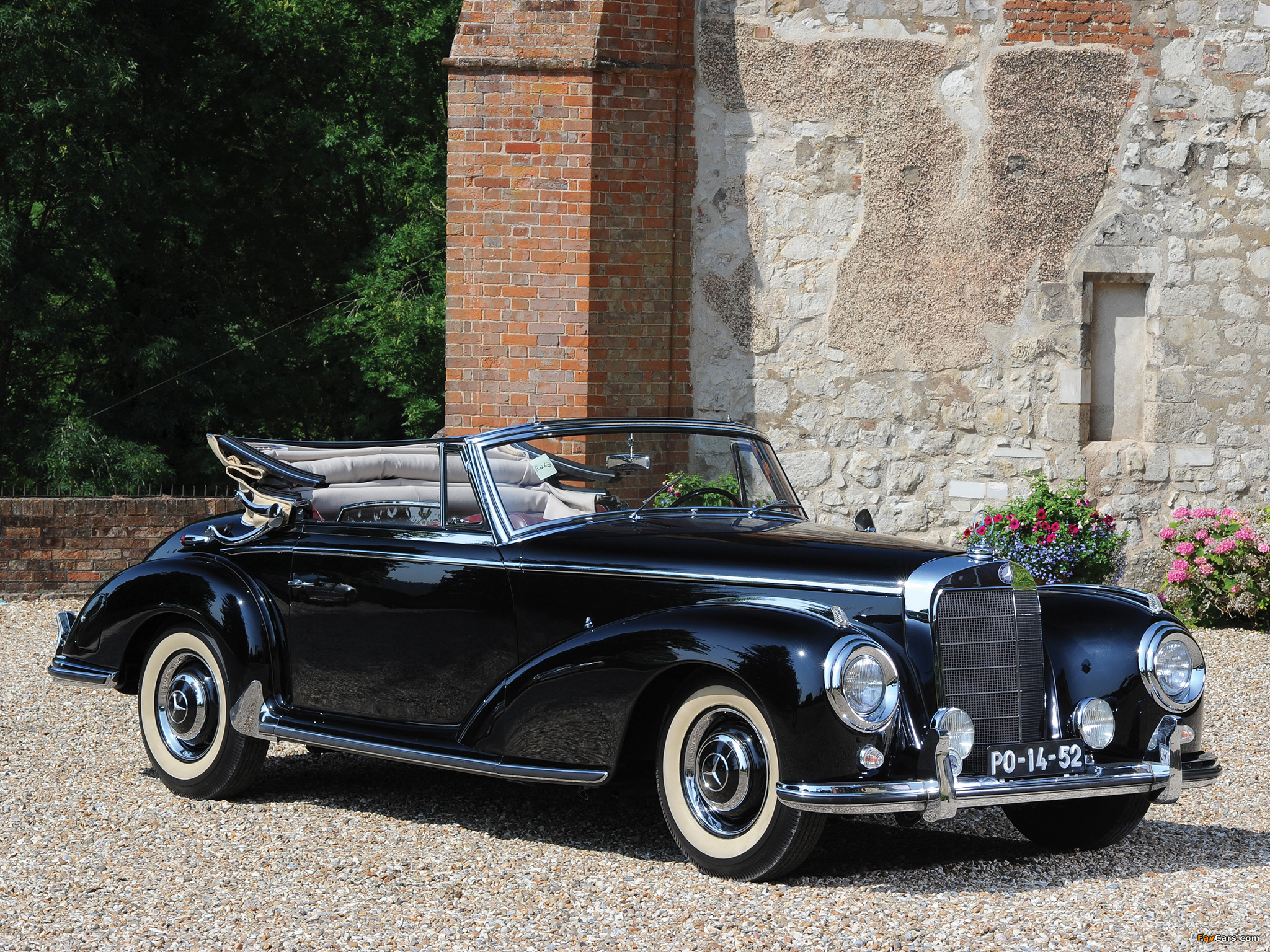 Mercedes-Benz 300S Cabriolet A (W188) 1952–55 wallpapers (2048 x 1536)