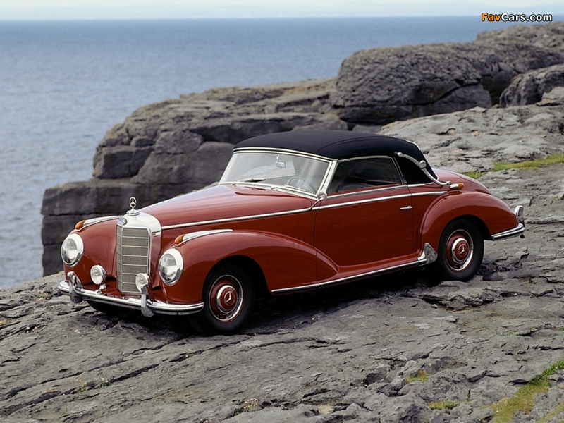 Mercedes-Benz 300S Cabriolet A (W188) 1952–55 wallpapers (800 x 600)