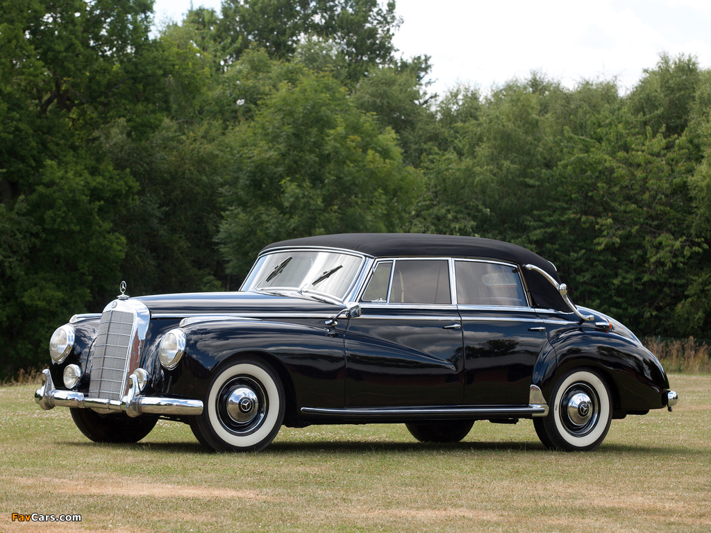 Mercedes-Benz 300d Cabriolet D (W189) 1957–62 pictures (1024 x 768)