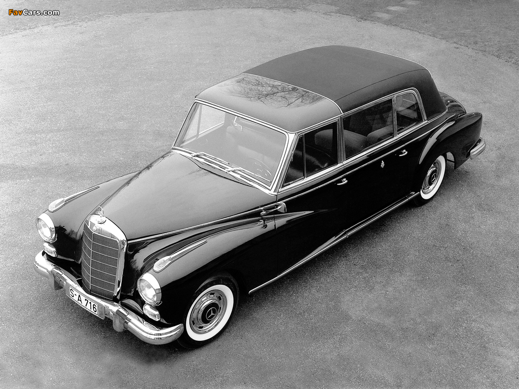 Mercedes-Benz 300d Pullman Landaulet Popemobile (W189) 1960 images (1024 x 768)