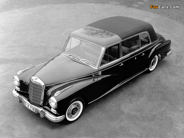 Mercedes-Benz 300d Pullman Landaulet Popemobile (W189) 1960 images (640 x 480)