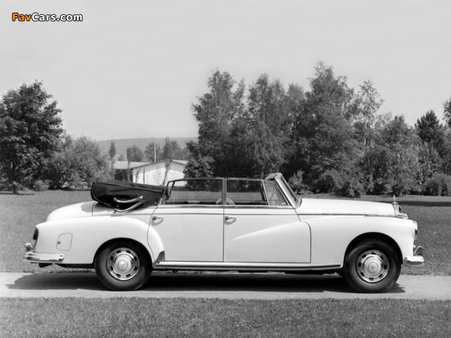 Photos of Mercedes-Benz 300d Cabriolet D (W189) 1957–62 (640 x 480)