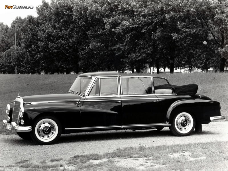 Photos of Mercedes-Benz 300d Pullman Landaulet (W189) 1960 (800 x 600)