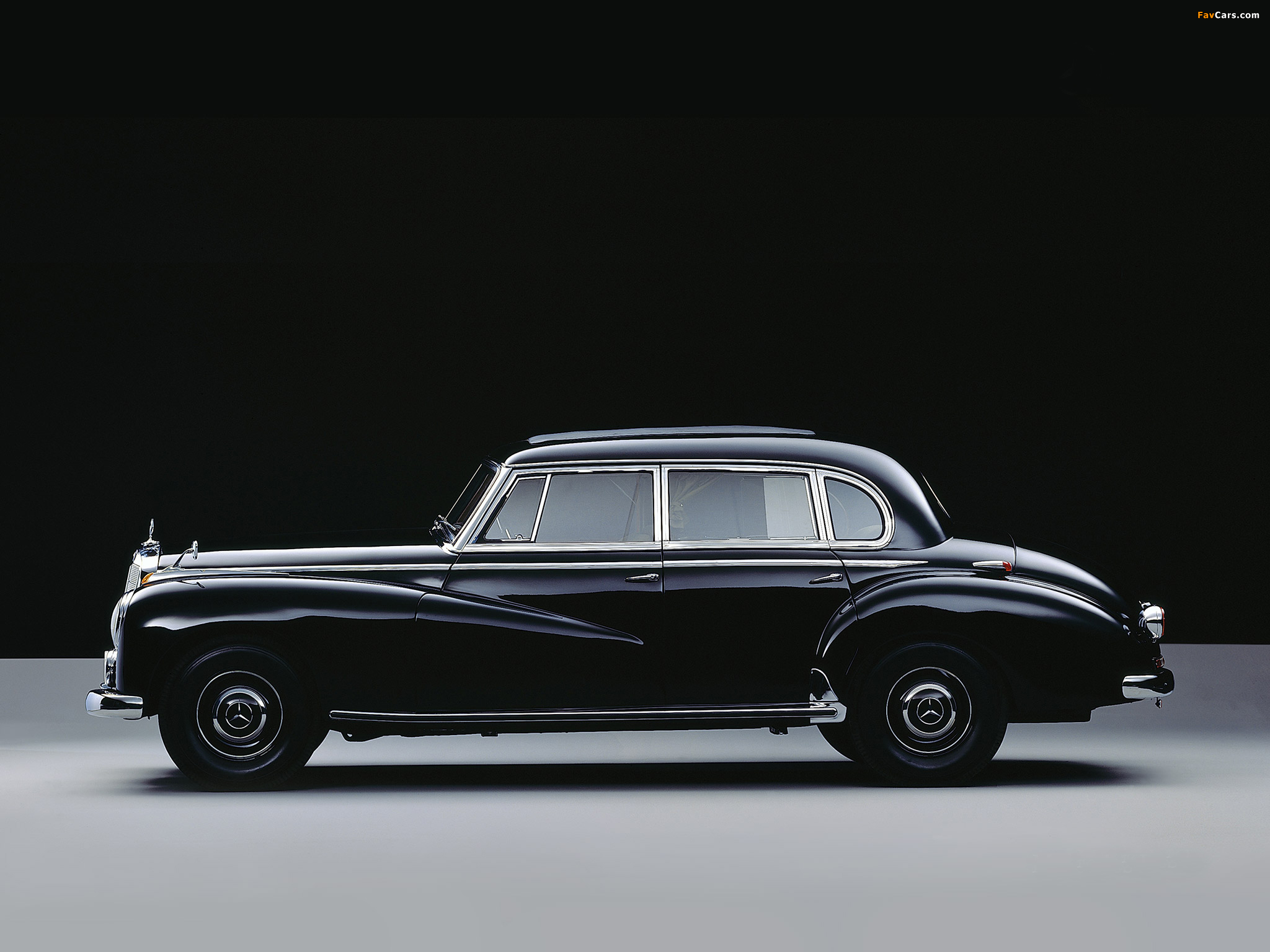 Mercedes-Benz 300 Limousine (W186) 1951–57 wallpapers (2048 x 1536)